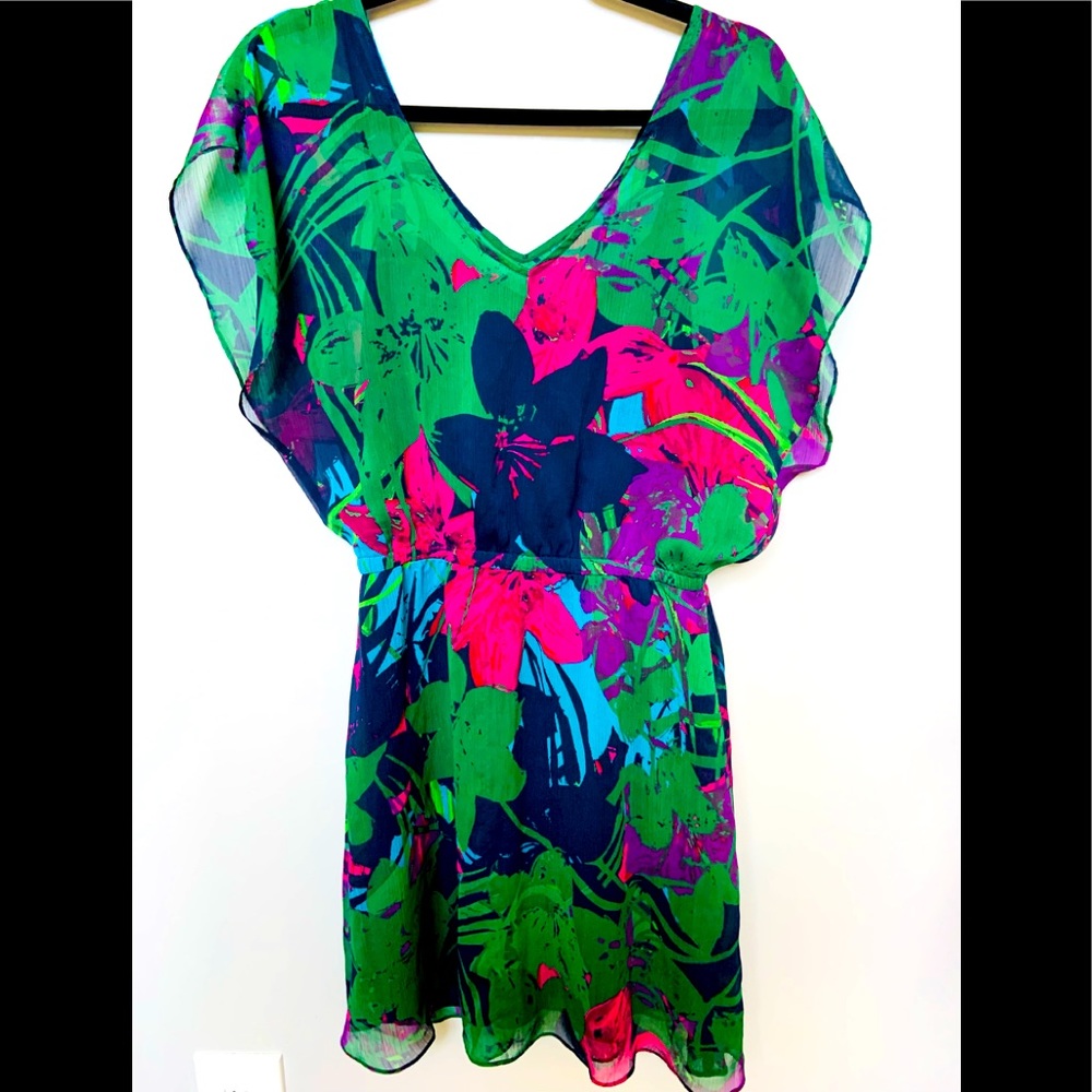 Express Dress Green medium
